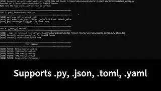 Python Config Management