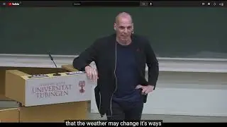 Yanis Varoufakis – Economics Is not like physics