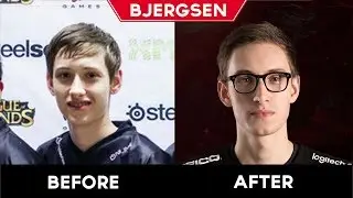 BEFORE & AFTER - LEAGUE OF LEGENDS PRO PLAYERS AND CASTERS