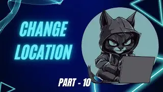 how to change location | Ethical Hacking with kali linux Part-10 | hackwithkali | #kali #kalilinux