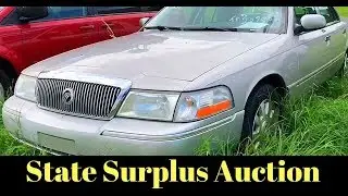 Dodge Charger and Grand Marquis at Government Auction