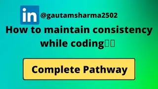 How to maintain consistency while programming - g cast episode 1 - codeandman