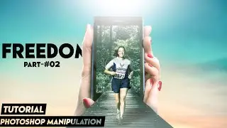 Freedom Fantasy Scene | Part-#02 | Photoshop Manipulation | Tutorial | Pyarelal Arts |