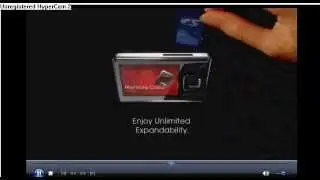 Creative Zen 4GB EF MP3 Video Player w/ Bonus Clear Keychain Case, Black video