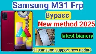 Samsung M31/M30s | A30s Frp bypass  2025 |Samsung Frp bypass Android 13/14 New Method/ Chimera box
