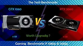GTX 1060 6 GB VS RTX 2060 GB | Worth Upgrading ? | Should you buy GTX 1060 6 GB In 2021 ?