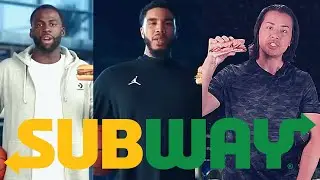 Subway AD BTS goes off the rails (ft. Draymond Green & Jayson Tatum)