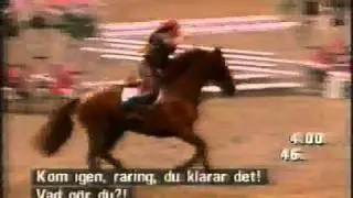 Malin Baryard o Lisen Bratt @ Stockholm Horse show 2000