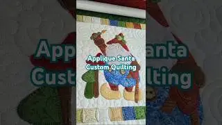 Quilt Santa Photo Montage 