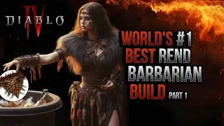 Part 1❗51 MIL Bleed🩸#1 BEST Rend & Charge BARBARIAN build 💪 in Season 3 🔥 Showdown VS Rob2628 👀