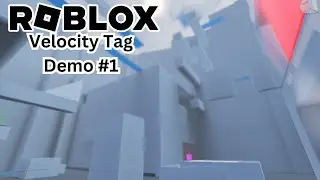 Demo of my fast paced tag game on Roblox (Velocity Tag)