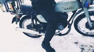 Мінск 125 на порші Ямаха ЮБ 100