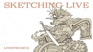 Sketching and talking about composition!! livestream #65