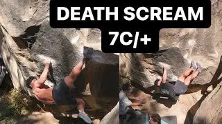 Death Scream | 7C/+ | Joe’s Valley Bouldering