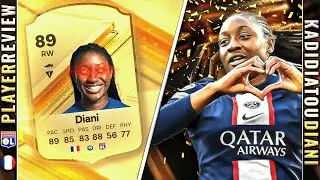 DON"T MISS OUT! UNDERRATED BEAST! 89 DIANI PLAYER REVIEW! EAFC 24