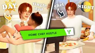 single dad by day, caterer by night!! || Sims 4 Home Chef Hustle #2
