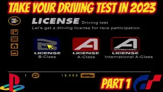 Gran Turismo Take Your Driving Test In 2023 Part 1