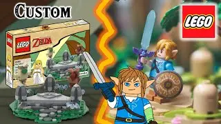 Comparing my LEGO ZELDA builds to the Official Deku Tree (77092)!