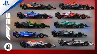 2025 F1 Cars Are Here! All Teams Car Reveal | 2025 F1 Season Liveries & Designs – Official Game Look