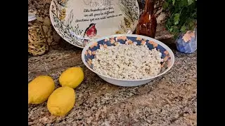 Lemon Parsley Mint Popcorn