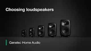 Genelec Home Audio | Choosing loudspeakers