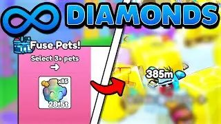 The BEST DIAMOND METHOD Is INSANE In PET SIMULATOR 99! MAX DIAMONDS! And MUCH MORE!
