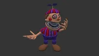 Nightmare BB 3D animation test