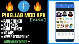 PIXELLAB MOD APK FULL FONT | V.1.9.5 | 2020 | FULLY UNLOCKED | Download Now