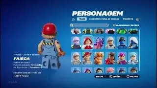 Como virar lego no fortnite ! ! !