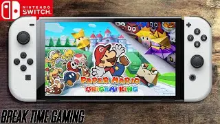 Paper Mario The Origami King - Nintendo Switch OLED Gameplay