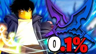 Evolving The 0.1% MONARCH Sung Jin Woo In ROBLOX Anime Royale!