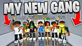 I MADE MY OWN GANG IN THIS NEW UPCOMING ROBLOX HOOD GAME (NO MERCY ROBLOX)