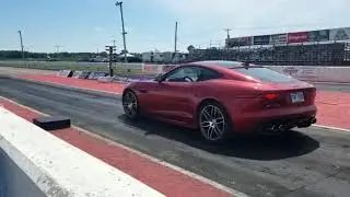11.5@120mph all stock Jaguar F-Type AWD pre tune baseline