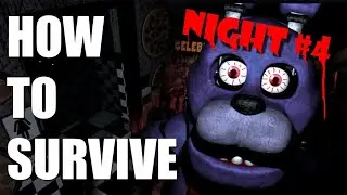 Five Nights At Freddy's Night 4 WALKTHROUGH