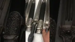 Что подарить другу? Настоящий рабочий кинжал из Дагестана! Клинок ручной работы из дамасской стали!