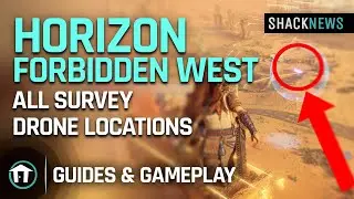 All Survey Drone Locations - Horizon Forbidden West