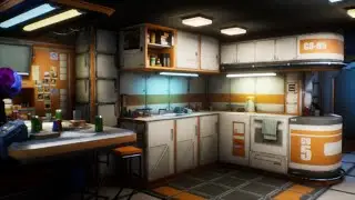 Sci-Fi Interior (Unreal Engine 4)