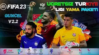 FIFA 2023 TÜRKİYE LİGİ YAMA KURULUMU | TFF 1. - 2. - 3. LİG