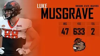 Luke Musgrave | 𝟠𝟠 | Oregon State Beavers TE