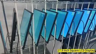 Digital LCD Window Displays，Square monitors，Square LCD Monitor，Square LCD DisplaysSquare LCD Display