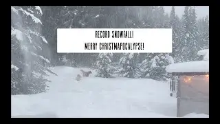 MERRY ALASKAN CHRISTMAPOCALYPSE! WE GOT SNOWED IN!