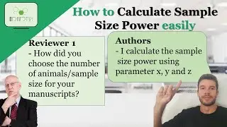 How to calculate Sample Size using Power Analysis to answer your reviewers 👨🏻‍🔬 