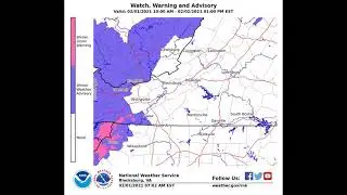 Winter Weather Briefing for Monday February 1, 2021