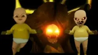 The baby in yellow horror game full gameplay.