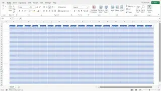 How To Apply Color To Alternate Rows In Excel 365 Using Format As Table