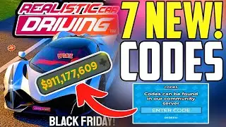 ⚠️NOVEMBER!💥[CODE]⚠️ REALISTIC CAR DRIVING ROBLOX CODES 2025! REALISTIC CAR DRIVING CODES! 