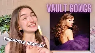 SONGWRITER REACTS TO SPEAK NOW (TV) VAULT SONGS!! - Her best vault songs yet??