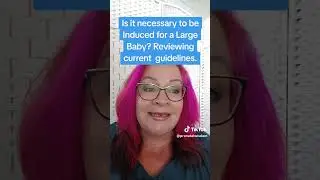 Is it necessary to be Induced for a Large Baby?