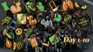 Surviving Forever Challenge In Project Zomboid 41 2022 EP 1 (Days 1-10)