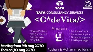 TCS CodeVita |CodeVita 2020 | Latest pattern for Interview in TCS | Any Branch by Mibweb and Roshan